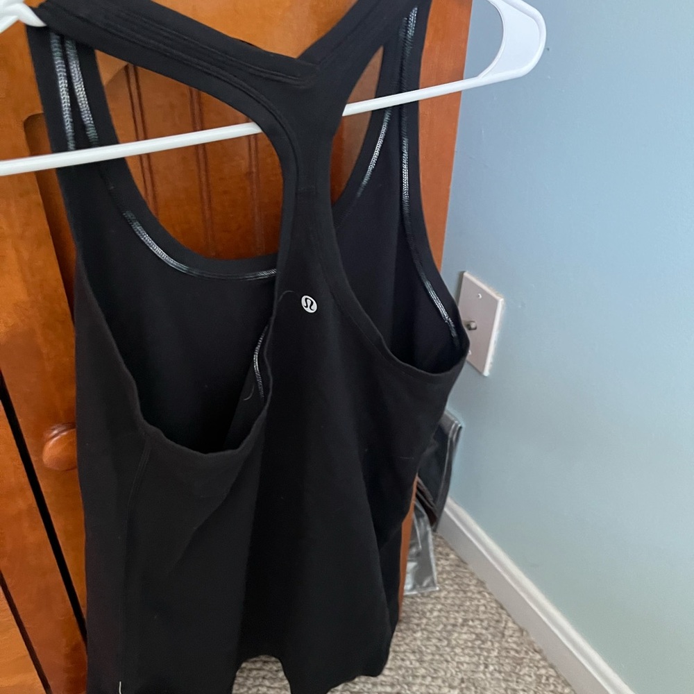 Lululemon cool racerback II black size 10